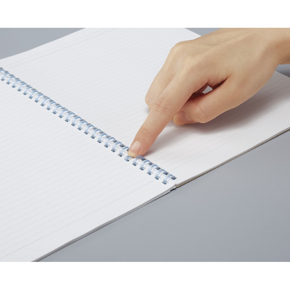 Campus Soft Ring Notebook B5 40 Sheets 6 MM Dotted Line Blue