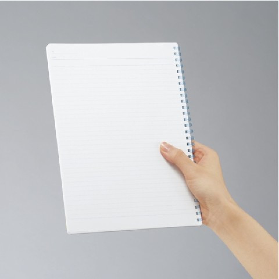 Kokuyo Campus Soft ring Notebook B5 40 Sheets 6mm Dotted Line Yellow