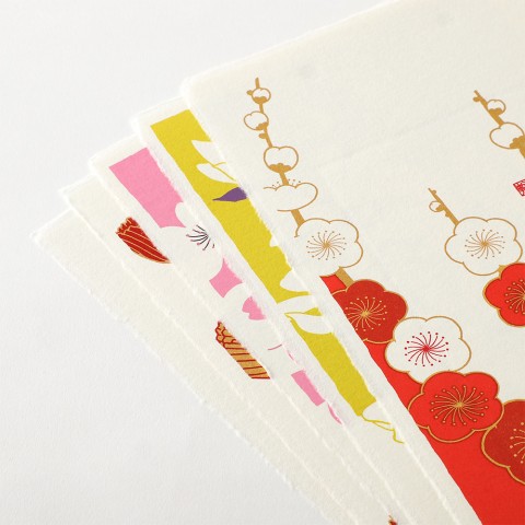Calendar Wall-Hanging Echizen Paper S Flower Calendar Wall-Hanging Echizen Paper S Flower