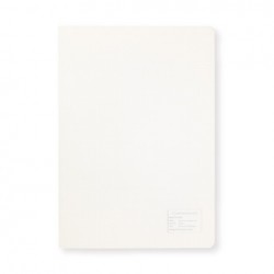Kleid 2mm Grid Notebook - A5 - White - White Paper