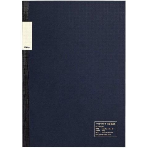 kleid Flat Notebook - A5 Navy kleid Flat Notebook - A5 Navy