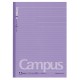 Kokuyo - Campus Notebook - B5 - Dotted 7 mm Rule - Violet Kokuyo - Campus Notebook - B5 - Dotted 7 mm Rule - Violet