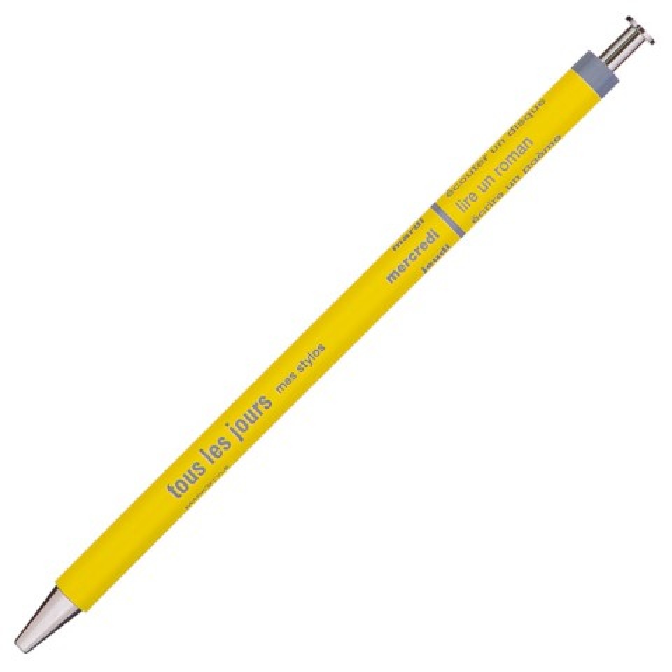Marks Markstyle Ballpoint Pen 0.5mm Yellow