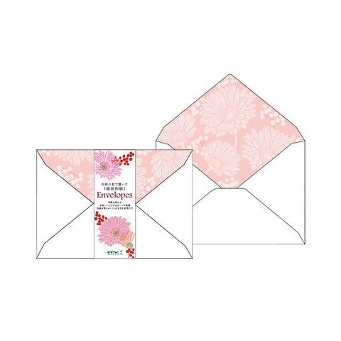 Midori Letter Envelopes - Gerbera Midori Letter Envelopes - Gerbera