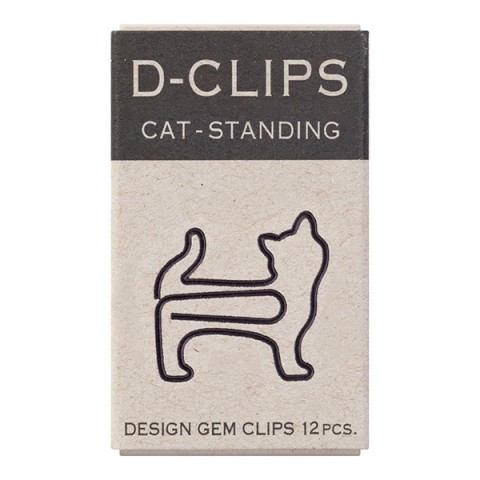 Midori D-CLIPS Mini - Box Standing Cat A