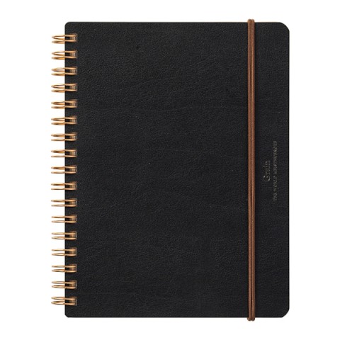 Midori Grain Notebook - B6 Black Midori Grain Notebook - B6 Black