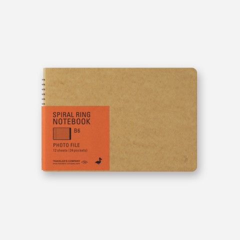 TRC Spiral Ring Notebook - B6 - Photo File TRC Spiral Ring Notebook - B6 - Photo File
