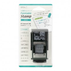 Midori Paintable Stamp - List