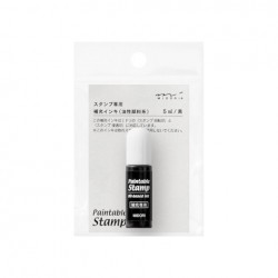 Midori Paintable Stamp - Refill Ink Black