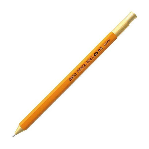 OHTO Pencil Ball G 0.5mm - Yellow OHTO Pencil Ball G 0.5mm - Yellow