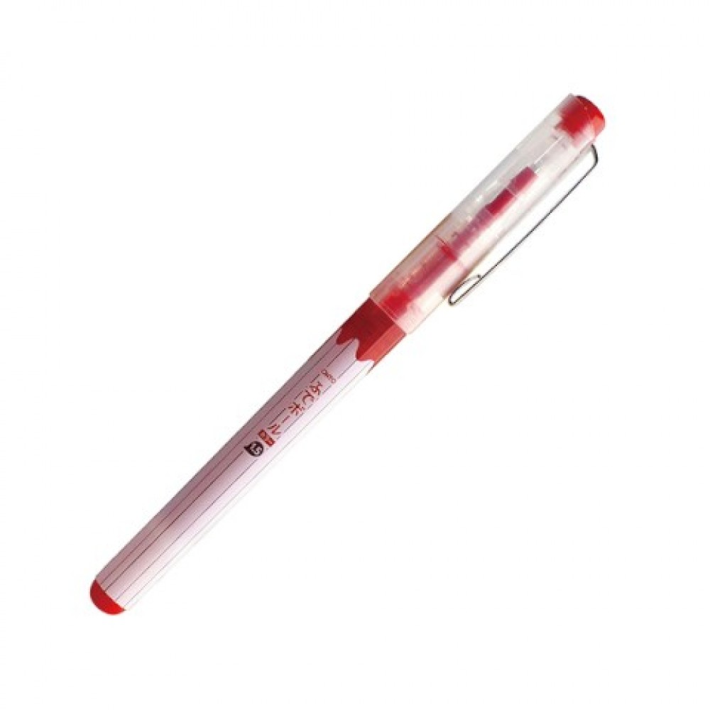 OHTO Fude Ball Kugelschreiber – Extra Dicke Strichstärke Wie Ein Pinselstift, Schwarze Tinte