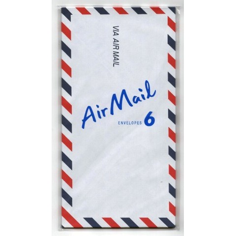 Okina Air Mail - Envelope For A6 6 Envelopes