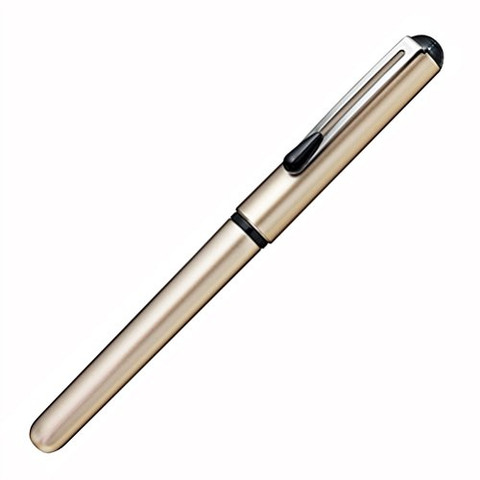 Pentel Pocket Brush Pen Pigment Ink - Kirari Medium Barrel:Gold Pentel Pocket Brush Pen Pigment Ink - Kirari Medium Barrel:Gold