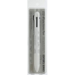 Stalogy Multi Pen - 4 Functions Pen White