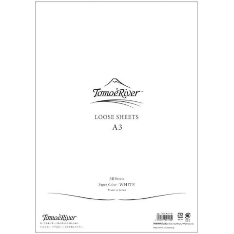 Tomoe River Loose Sheets - A3 Blank White Tomoe River Loose Sheets - A3 Blank White