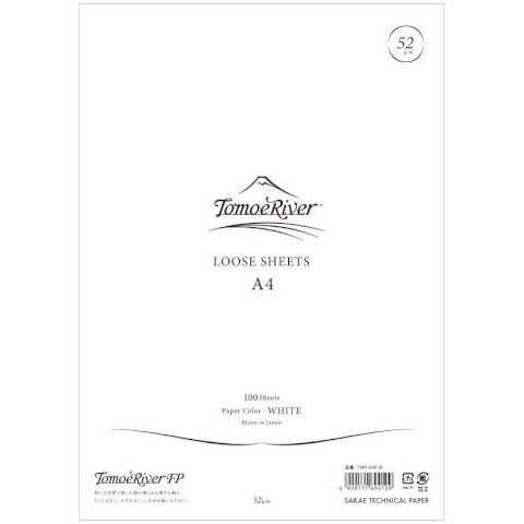 Tomoe River Loose Sheets - A4 Blank White Tomoe River Loose Sheets - A4 Blank White
