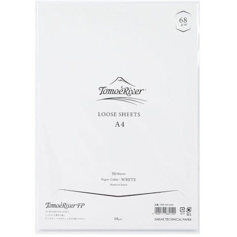 Tomoe River Loose Sheets - A4 (68 Gsm) Blank White Tomoe River Loose Sheets - A4 (68 Gsm) Blank White