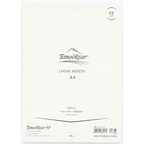 Tomoe River Loose Sheets - A4 (68 Gsm) Blank Cream Tomoe River Loose Sheets - A4 (68 Gsm) Blank Cream