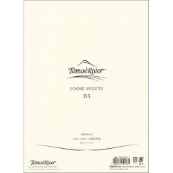 Tomoe River Loose Sheets - B5 Blank Cream