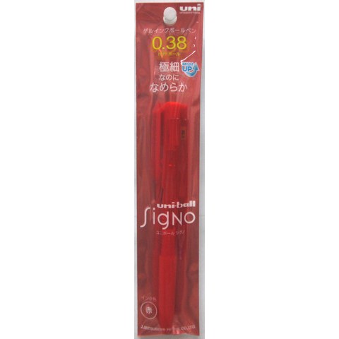 Uni Uni-Ball Signo RT1 Gel Pen 0.38mm - Ink:Red Uni Uni-Ball Signo RT1 Gel Pen 0.38mm - Ink:Red