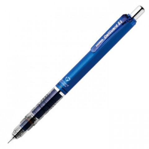 Zebra Delguard Mechanical Pencil 0.5mm - Blue Zebra Delguard Mechanical Pencil 0.5mm - Blue