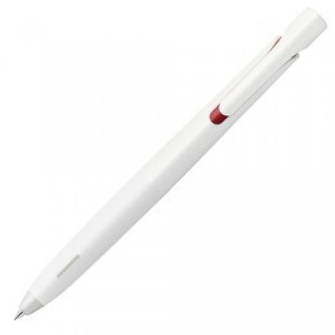 Zebra Blen Emulsion Ink Gel Pen 0.5mm - Wh Brl - Red Ink Zebra Blen Emulsion Ink Gel Pen 0.5mm - Wh Brl - Red Ink