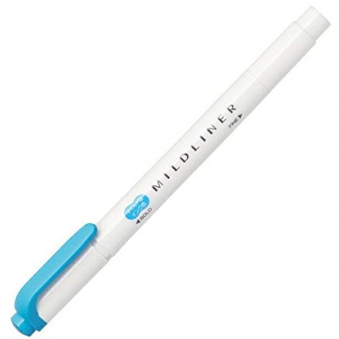 Zebra Mildliner - Mild Cyan Zebra Mildliner - Mild Cyan
