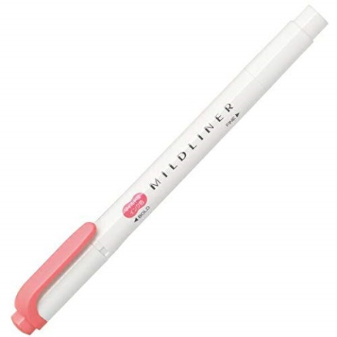 Zebra Mildliner - Mild Coral Pink Zebra Mildliner - Mild Coral Pink